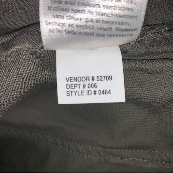 Eddie Bauer Womens Sz Small Olive Full Zip Lightweight Cinched Waist Jacket - Picture 6 of 7